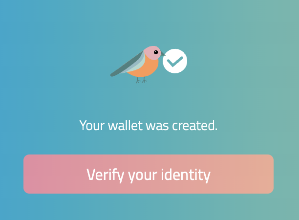 Identity verification at rafiki.money